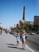 Vor dem »Paris« in Las Vegas