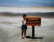 Ilse am tiefsten Punkt der USA