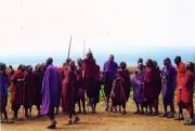 Die Männer der Masai