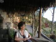 Ilse vor unserer H&uuml;tte