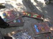 Bilder auf Baumrinde