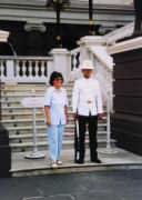 Wache vor dem K&ouml;nigspalast