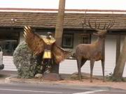 Eine Skulptur in Scottsdale