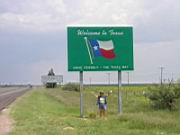 Ankunft in Texas