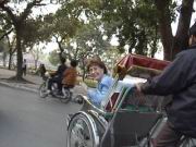 Ilse f&auml;hrt in einem Cyclo