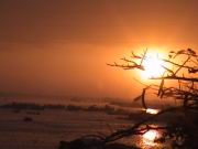 Sonnenuntergang am Mekong